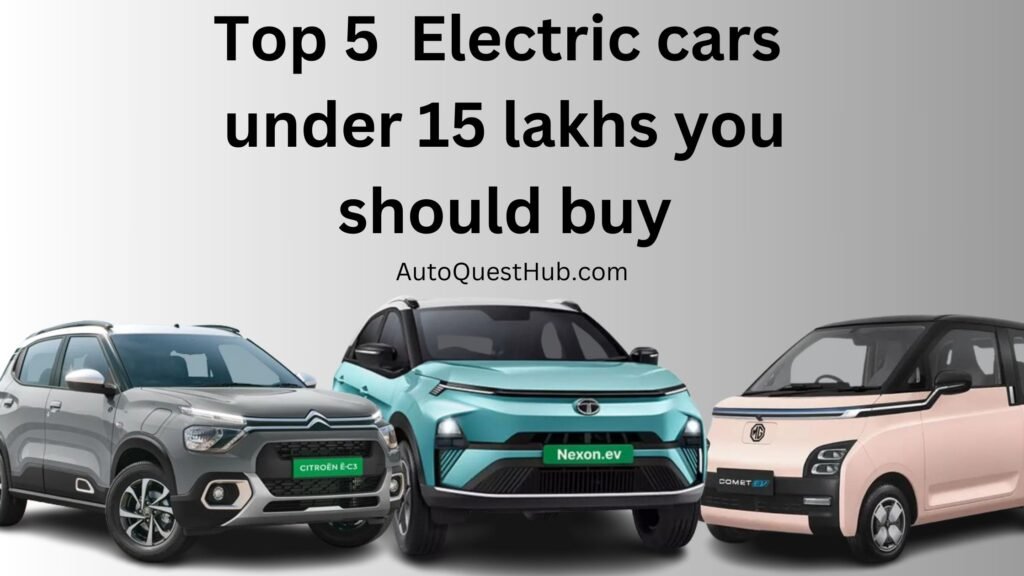 top 5 elecric cars under